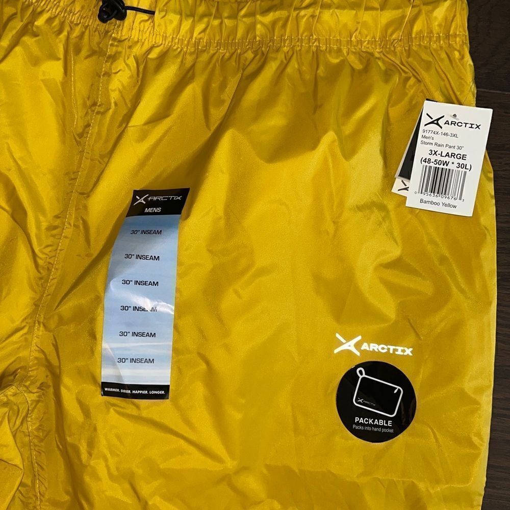 New ARCTIX Waterproof Storm Rain Boating Yachting sailing Fishing Pants pullover - Picture 3 of 8